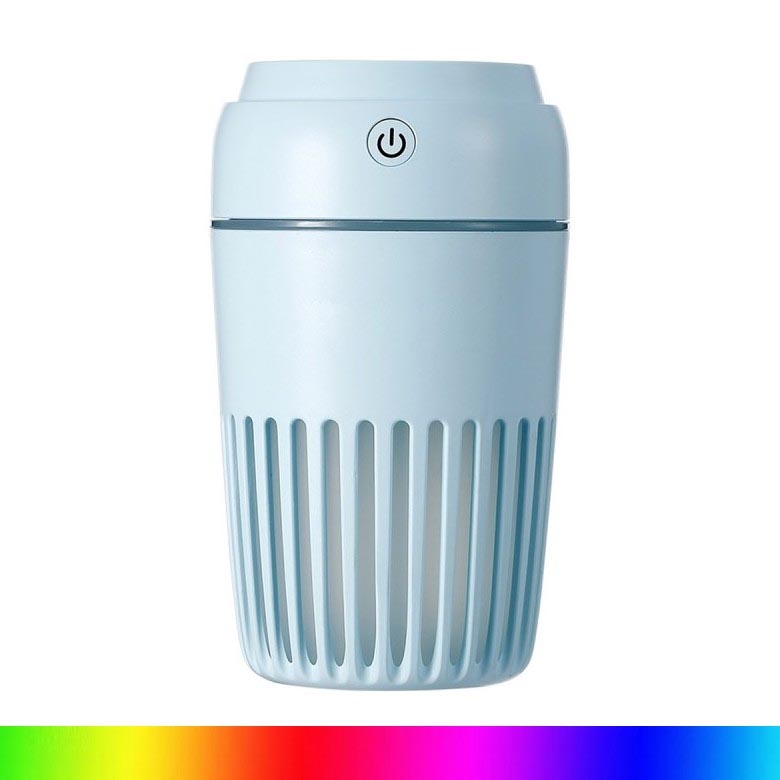 LED luftfugter RGB 300 ml LED/2W/5V blå