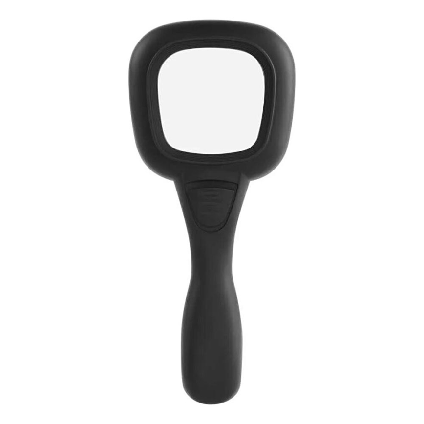 LED Lup 2,5xZOOM m. baglygte og UV-lys LED/UV/2xAAA