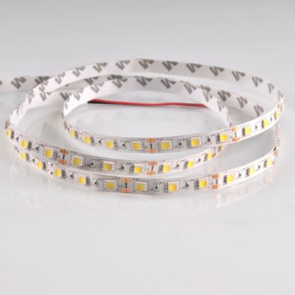 LED lysbånd 5 m LED/10W/12V IP20 hvid