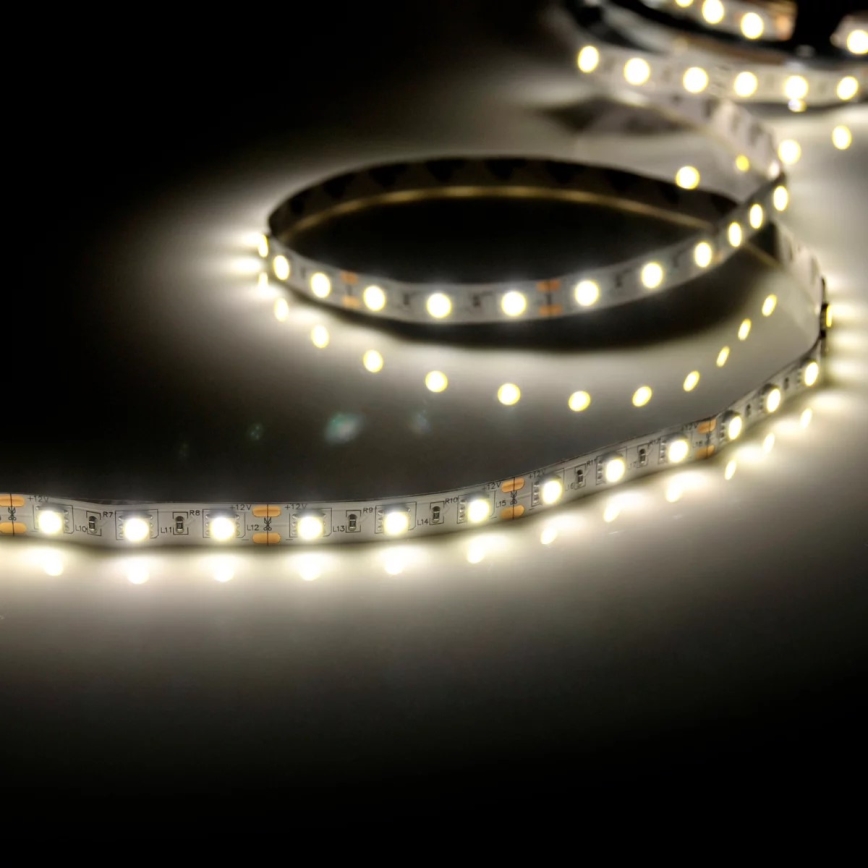 LED lysbånd 5 m LED/10W/12V IP20 hvid
