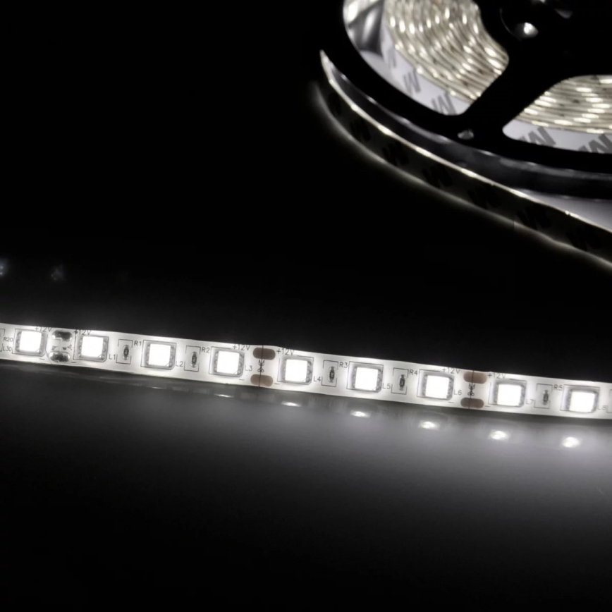 LED lysbånd 5m 28W/12V IP20 6500K