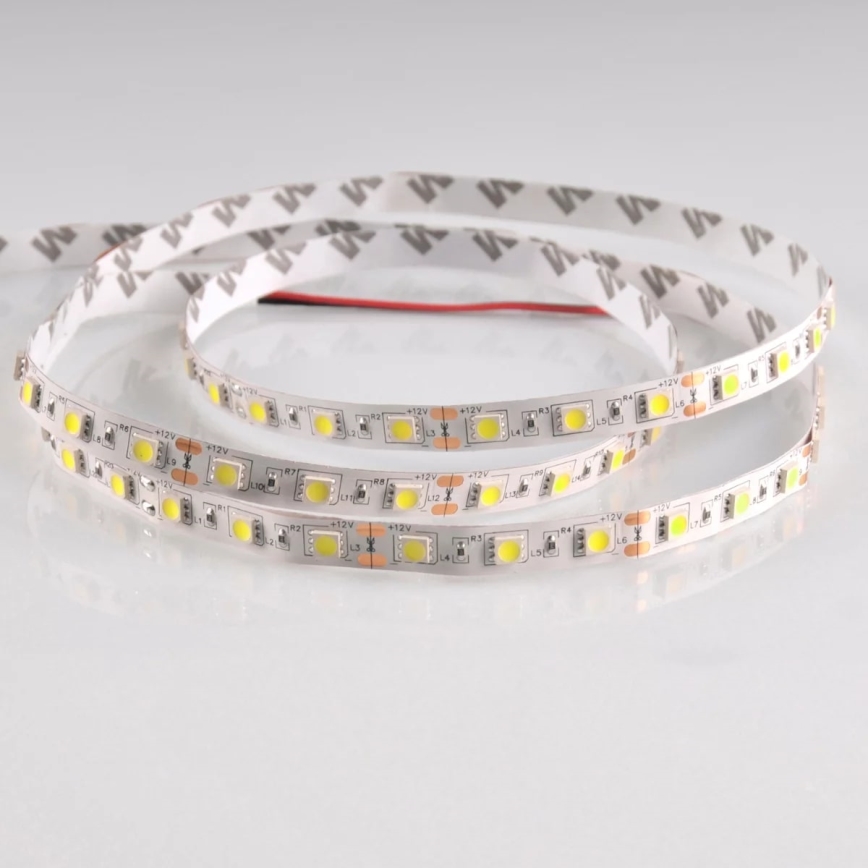LED lysbånd 5m 28W/12V IP20 6500K