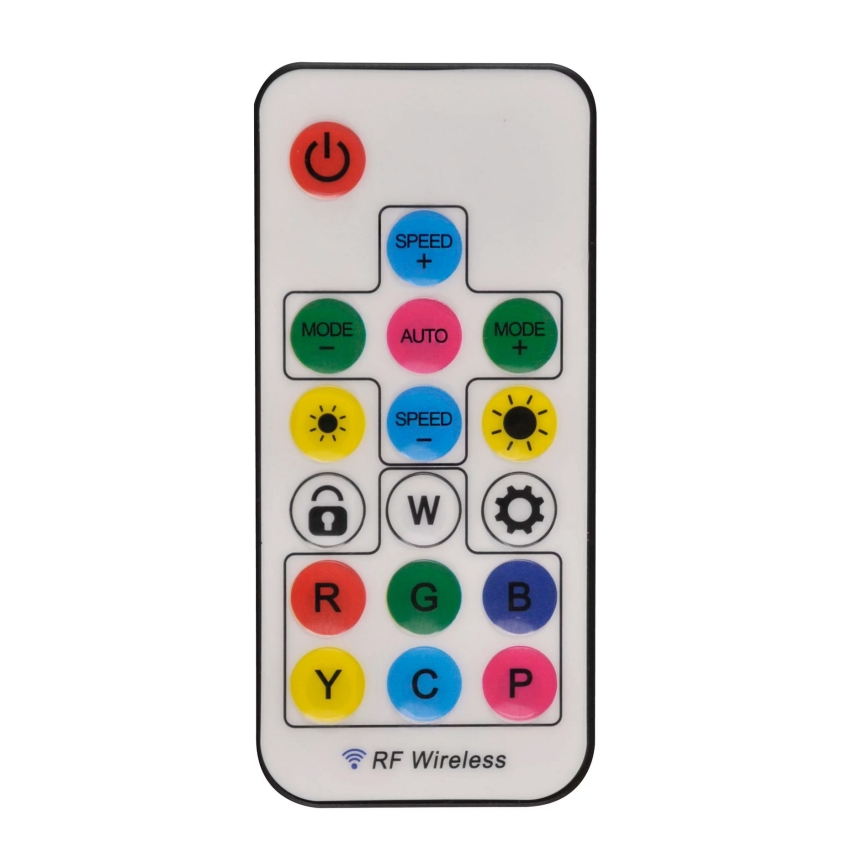 LED lysbånd dæmpbar RGG MAGIC 2 m LED/12W/230V + fjernbetjening