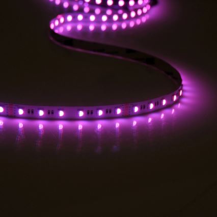 LED lysbånd dæmpbart RGBW-farver 3 m LED/22W/24/230V + fjernbetjening