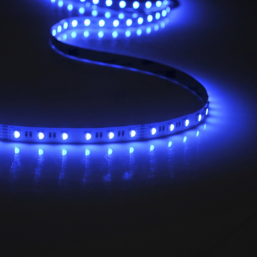LED lysbånd dæmpbart RGBW-farver 3 m LED/22W/24/230V + fjernbetjening