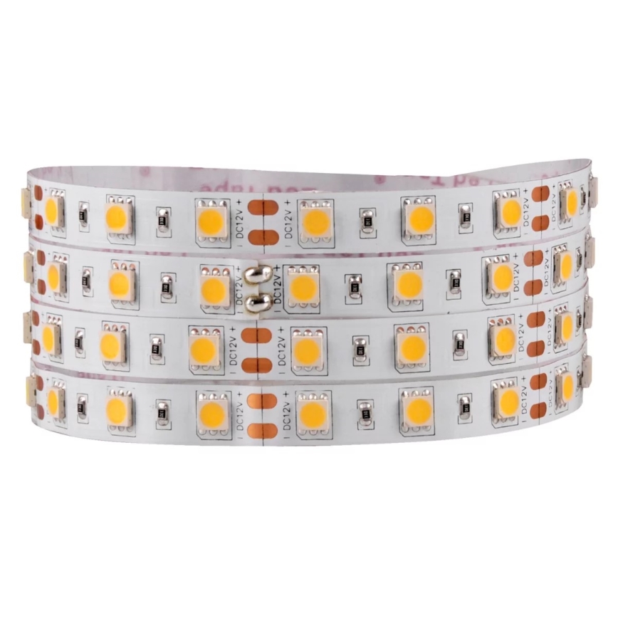 LED lysbånd til badeværelse 5 m LED/45W/12V IP65 hvid