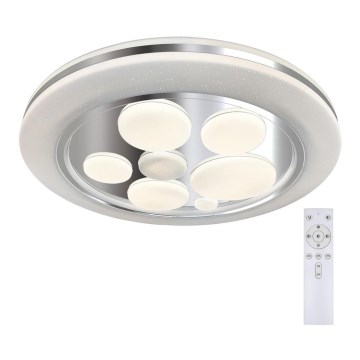 LED lysdæmper loftslampe BUBBLES LED/48W/230V + Fjernbetjening