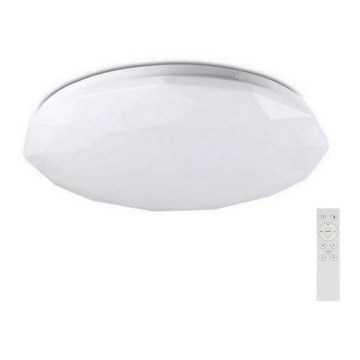 LED lysdæmper loftslampe med fjernbetjening LED/40W/230V diameter 39cm