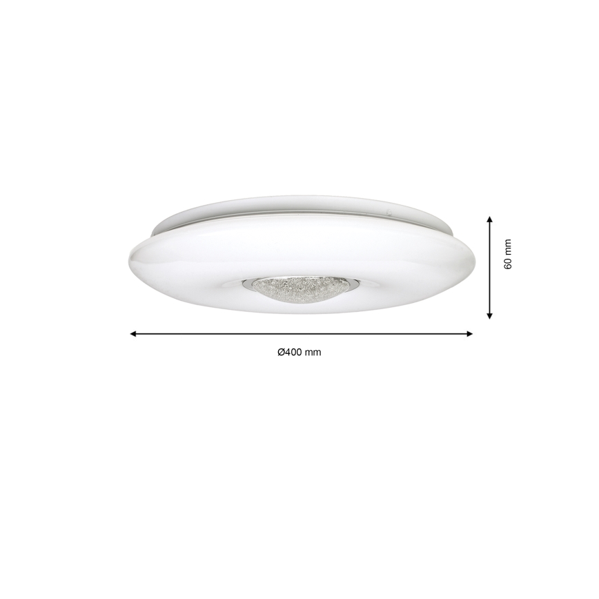 LED lysdæmper loftslampe VELA LED/24W/230V