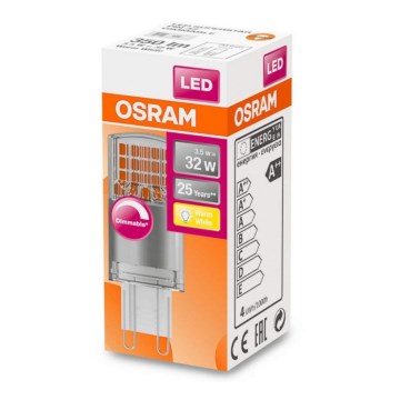 LED lysdæmper pære G9/3,5W/230V 2700K - Osram