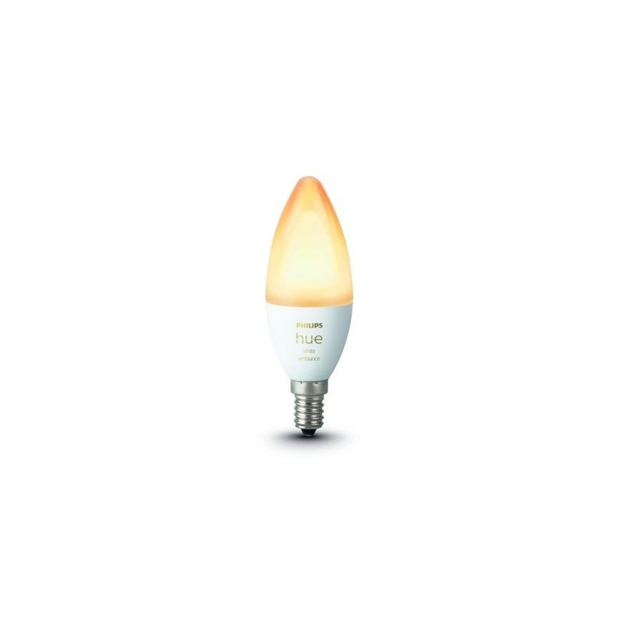 LED lysdæmper pære Philips Hue WHITE AMBIANCE B39 E14/5,2W/230V 2200K - 6500K