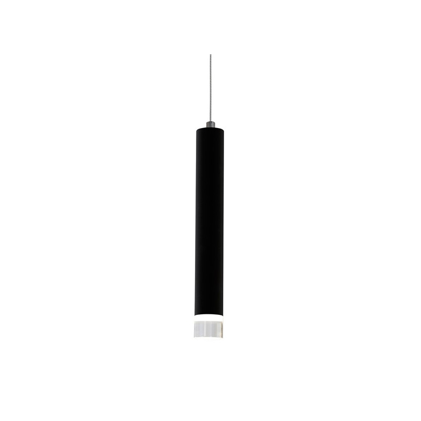 LED lysekrone i en snor CARBON 3xLED/15W/230V