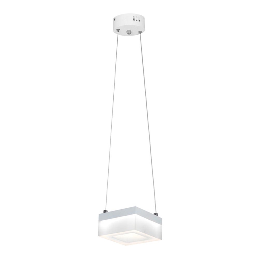 LED lysekrone i en snor CUBO LED/12W/230V firkantet