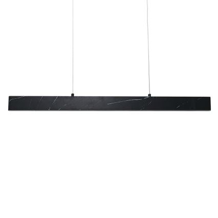 LED Lysekrone i snor PIERCE LED/18W/230V sort
