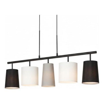 LED-lysekrone med wireophæng 5xE14/5,5W/230V 2700K