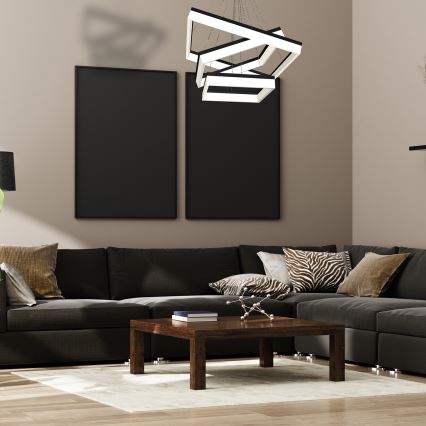 LED lysekrone NERO 3xLED/140W/230V