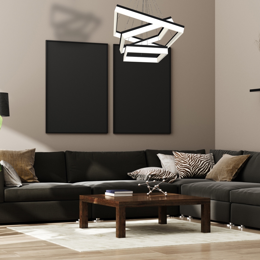 LED lysekrone NERO 3xLED/140W/230V