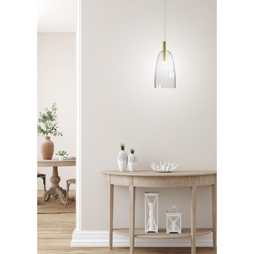 LED lysekrone på en snor MODENA LED/5W/230V