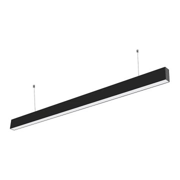 LED lysekrone på kabel SAMSUNG CHIP LED/40W/230V 4000K sort
