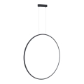 LED lysekrone på kabel SATURNO LED/46W/230V Ø 80 cm IP44 antracit