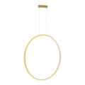 LED lysekrone på kabel SATURNO LED/46W/230V Ø 80 cm IP44 guld