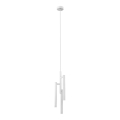 LED lysekrone på kabel TUBULAR 3xLED/5W/230V hvid