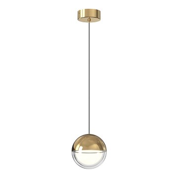 LED lysekrone på kabel ZIREA LED/7W/230V guld