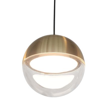LED lysekrone på kabel ZIREA LED/7W/230V guld