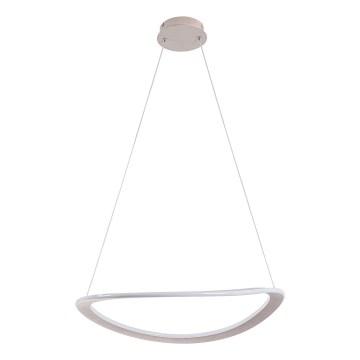 LED-lysekrone på wire CASHMERE LED/40W/230V Ø 59,5 cm hvid