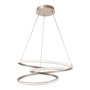 LED lysekrone på wire CORT LED/40W/230V sølv