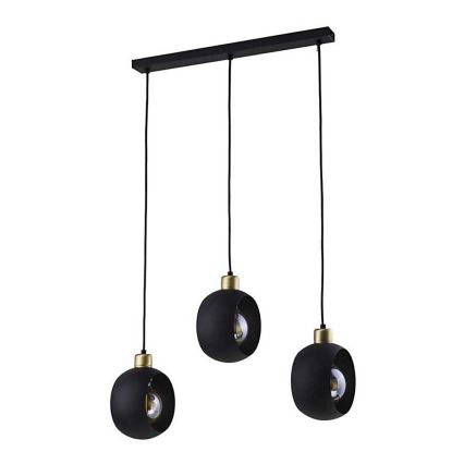 LED-lysekrone på wire CUBUS 3xE27/60W/230V