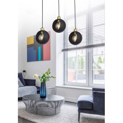 LED-lysekrone på wire CUBUS 3xE27/60W/230V