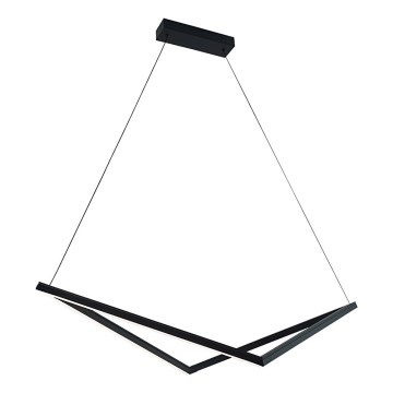 LED-lysekrone på wire ISLA LED/32W/230V sort