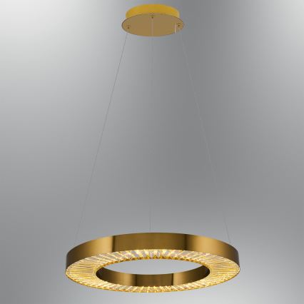 LED-lysekrone på wire JESI LED/35W/230V 3000K Ø 60 cm bronze