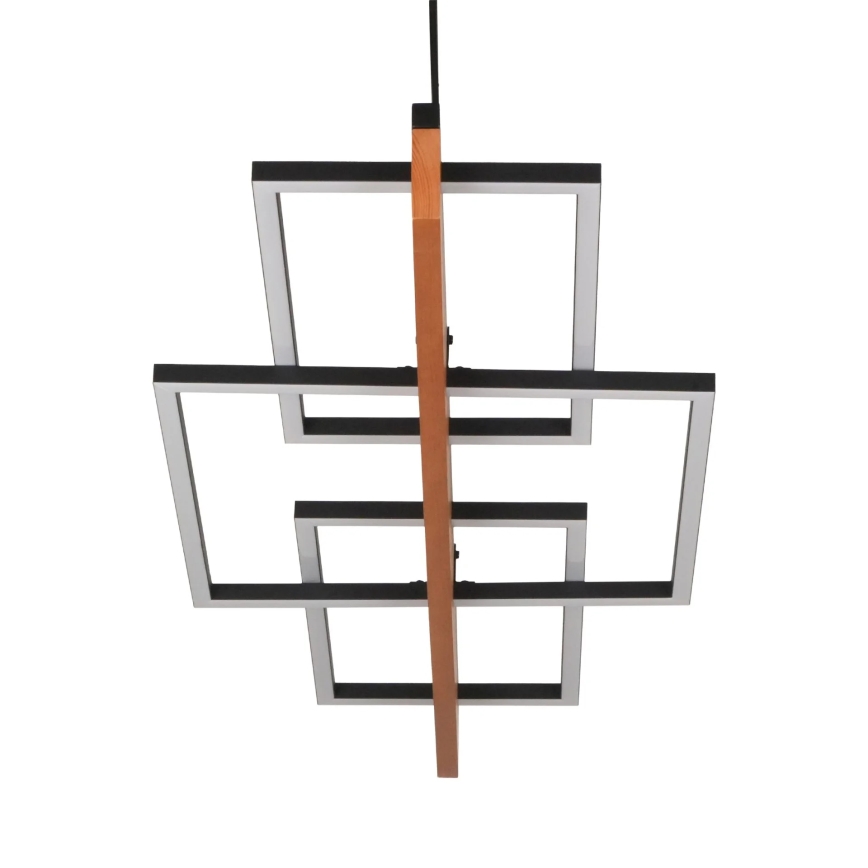 LED-lysekrone på wire LARYSA LED/35W/230V, fyrretræ