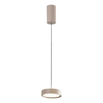 LED lysekrrone på wire DENVER LED/21W/230V beige