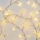 LED  lyskæde 100xLED/3xAA 2,7m varm hvid