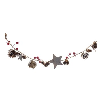 LED  lyskæde 10xLED/3xAA 2,5m varm hvid