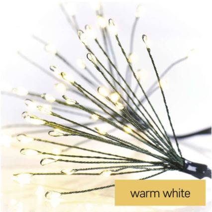 LED lyskæde 150xLED/5,35 m varm hvid