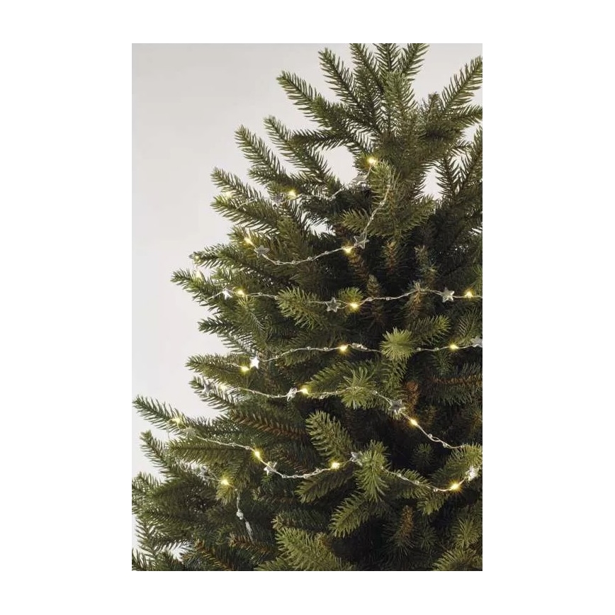 LED  lyskæde 20xLED/2xAA 2,2 m varm hvid