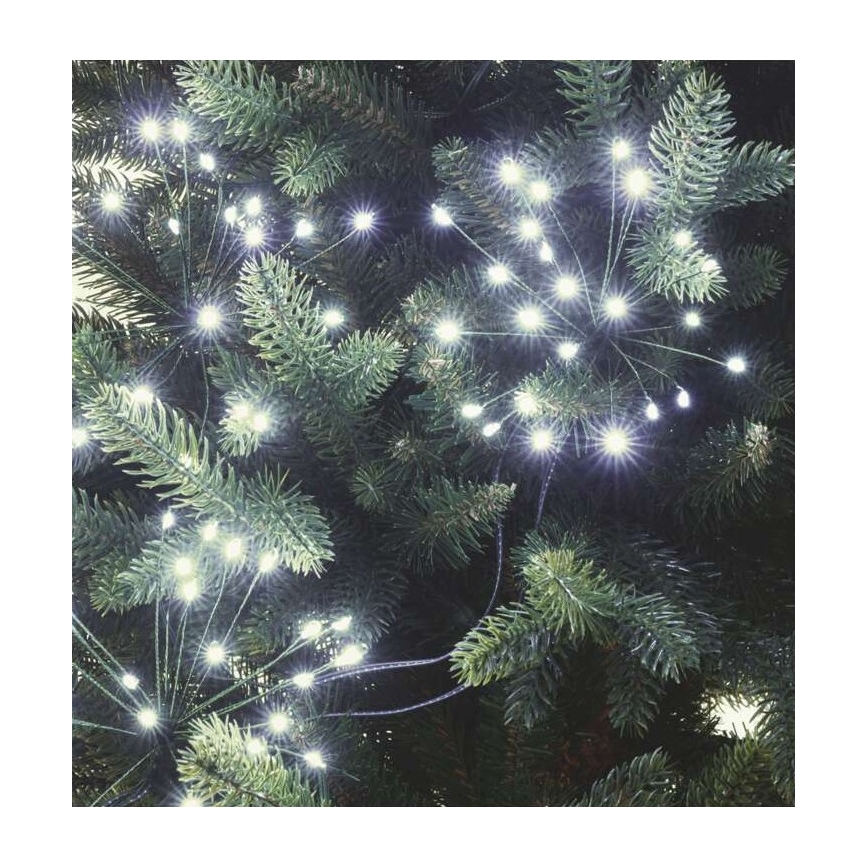 LED lyskæde 300xLED/8,2 m kold hvid