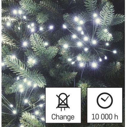 LED lyskæde 450xLED/11 m kold hvid