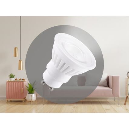LED lyspære keramisk GU10/9,5W/230V 4000K