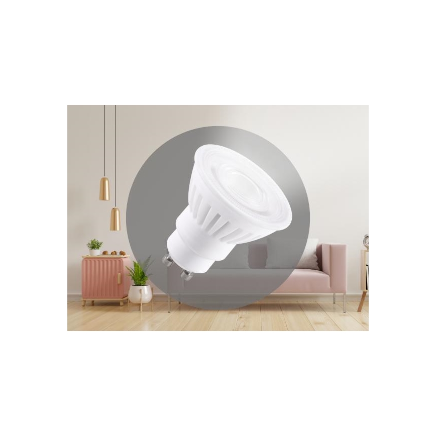 LED lyspære keramisk GU10/9,5W/230V 4000K