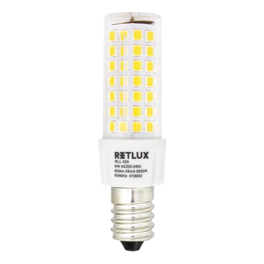 LED lyspære til emhætte E14/6W/230V 3000K