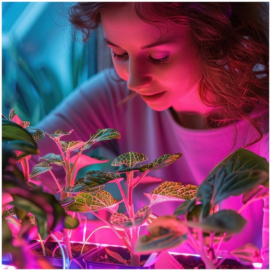 LED Lyspære til plantevækst PLANTY E27/40W/230V 1200K