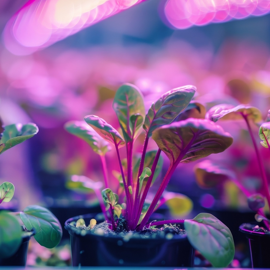 LED Lyspære til plantevækst PLANTY E27/8W/230V 1200K