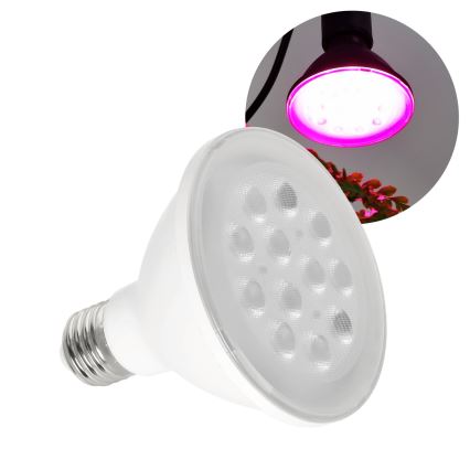 LED Lyspære til plantevækst PLANTY E27/9W/230V 1200K hvid