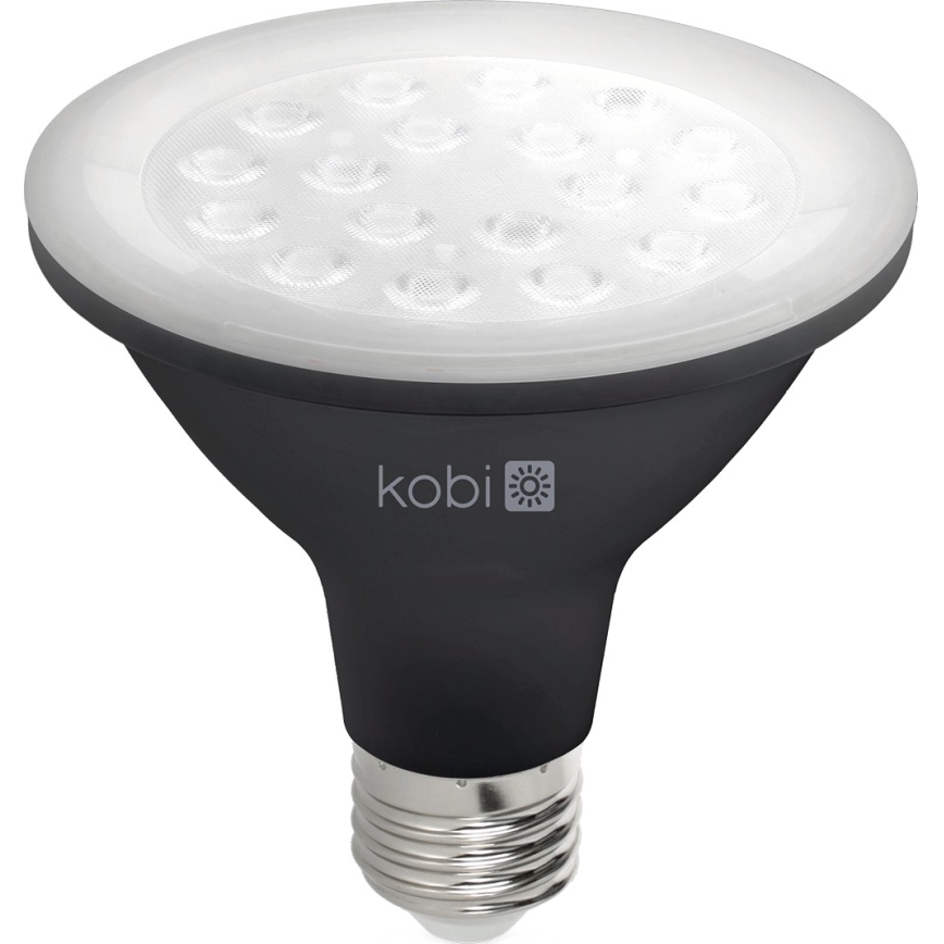 LED Lyspære til plantevækst VITABLOOM E27/9W/230V 1200K sort - Brilagi