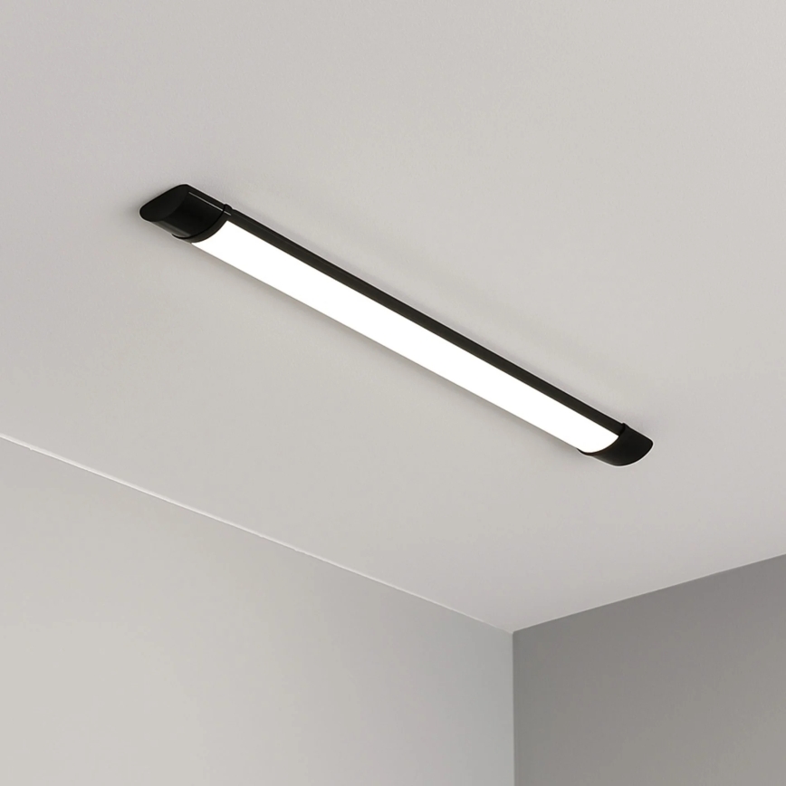 LED-lysstofarmatur LED/30W/230V 4000K 90 cm sort